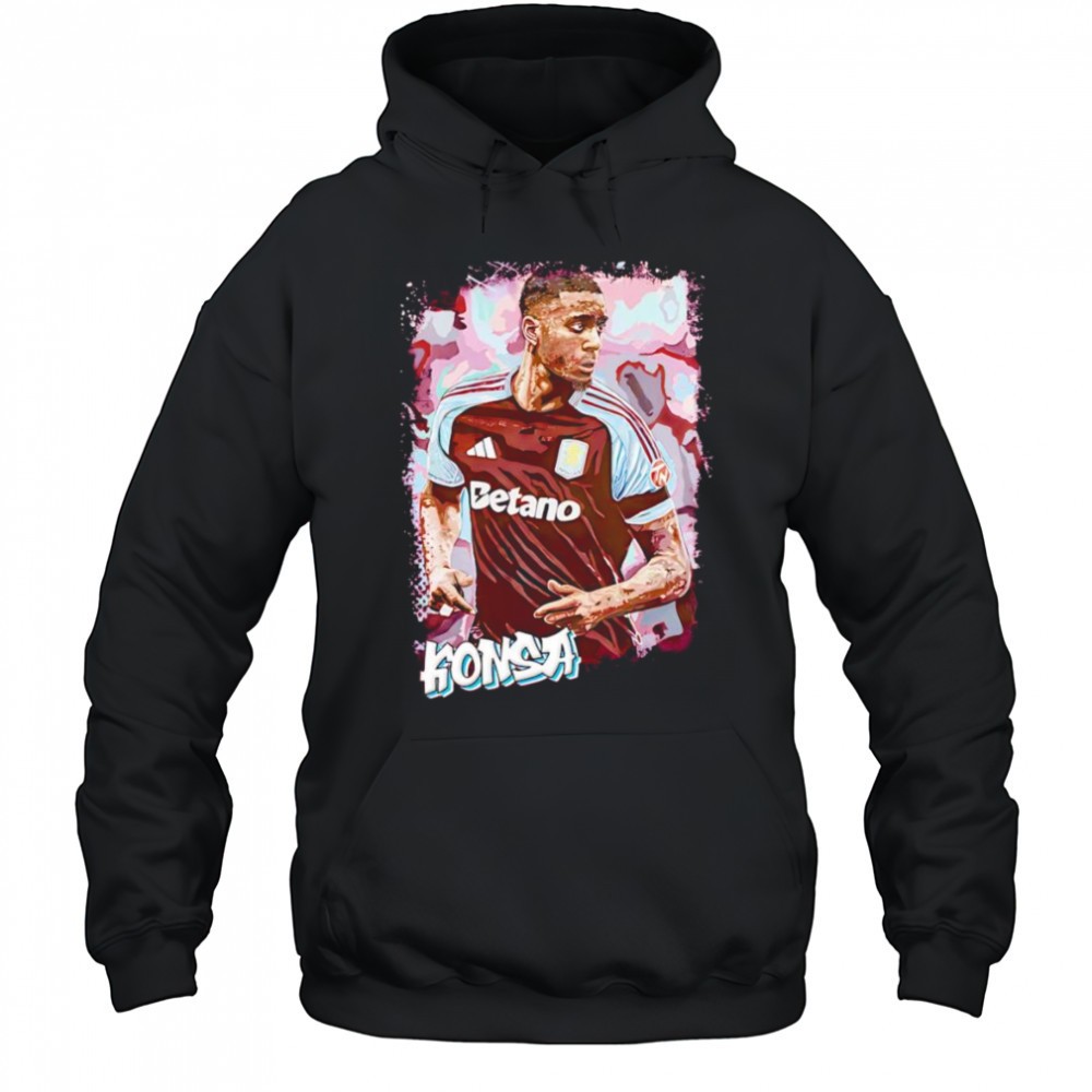Konsa Aston Villa graphic shirt