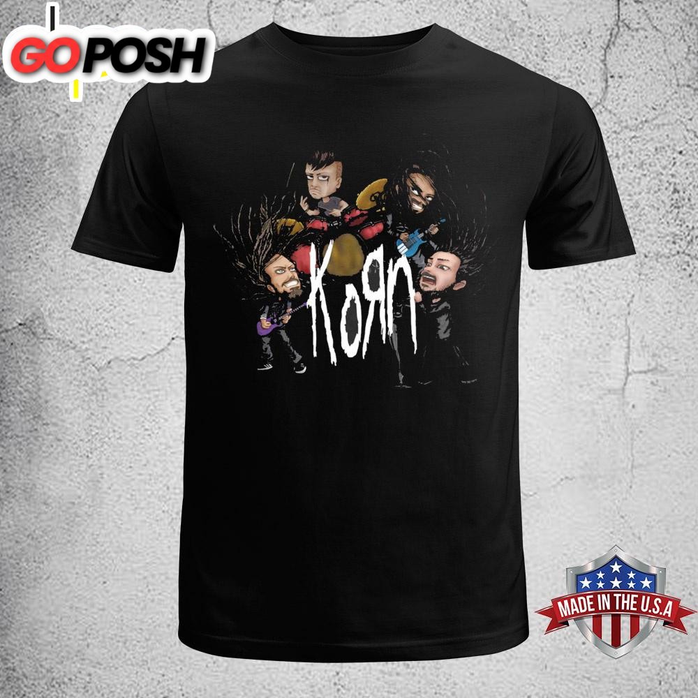 KoRn Illustrated Band Unisex T-Shirt