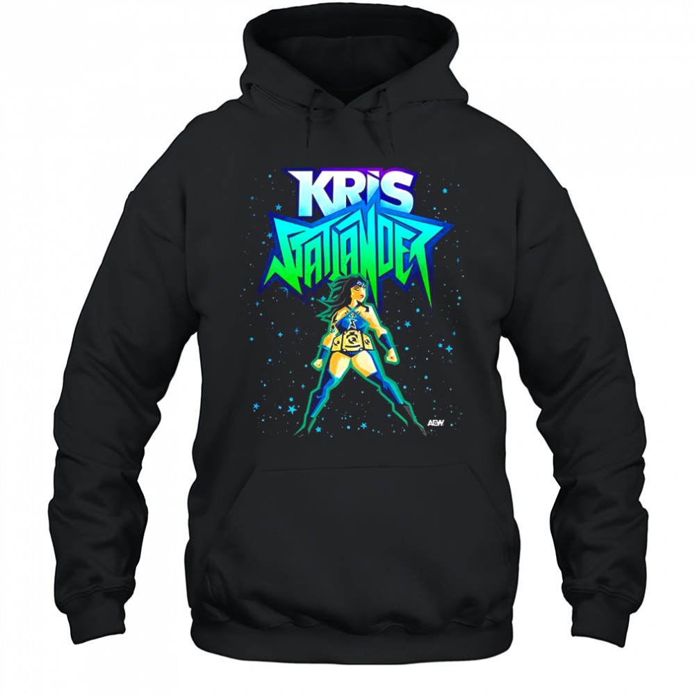 Kris Statlander AWE star warrior champion shirt