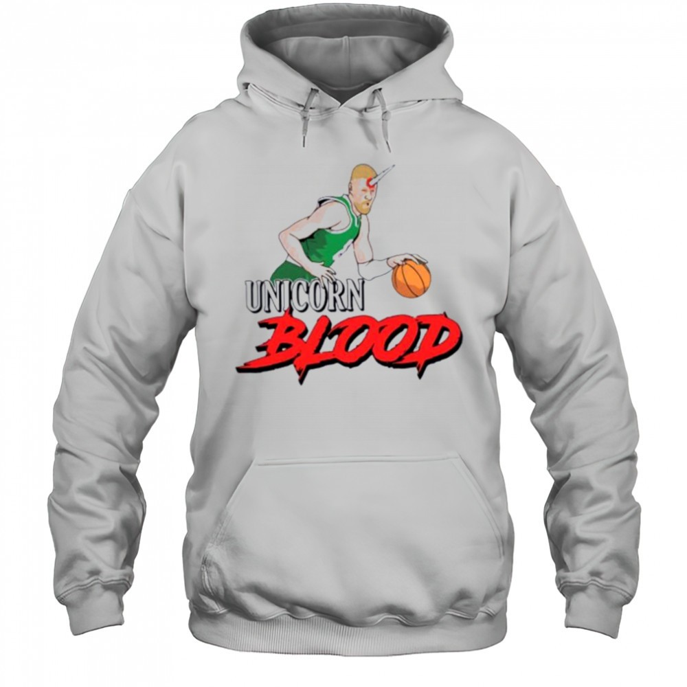 Kristaps Porzingis Unicorn Blood Boston Celtics shirt