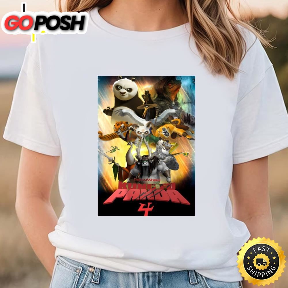 Kung Fu Panda 4 2025 Shirt For Movie Fans