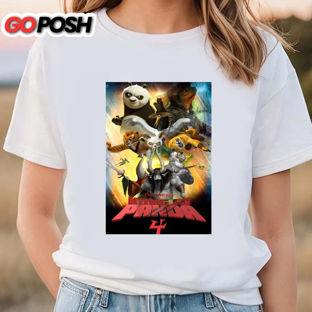 Kung Fu Panda 4 2025 Shirt For Movie Fans