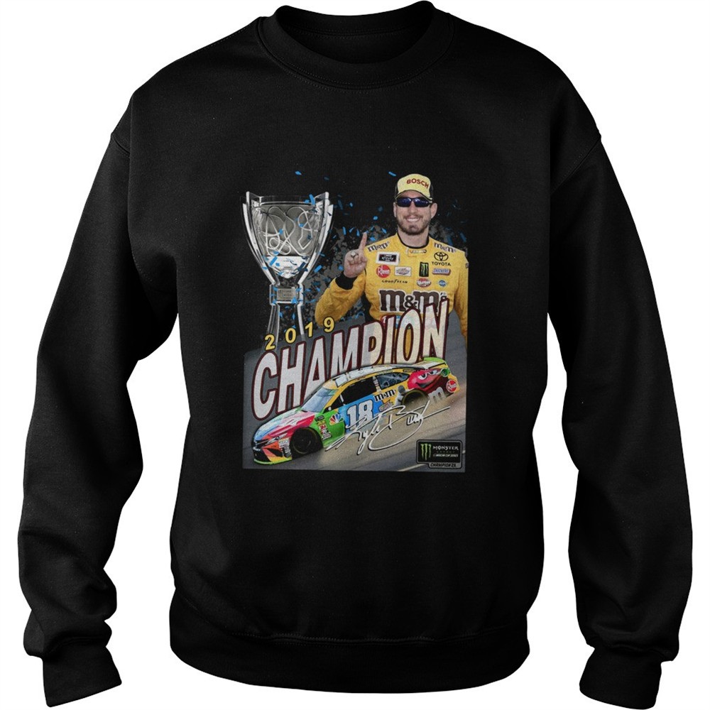 Kyle Busch 2019 Champion Signature shirt