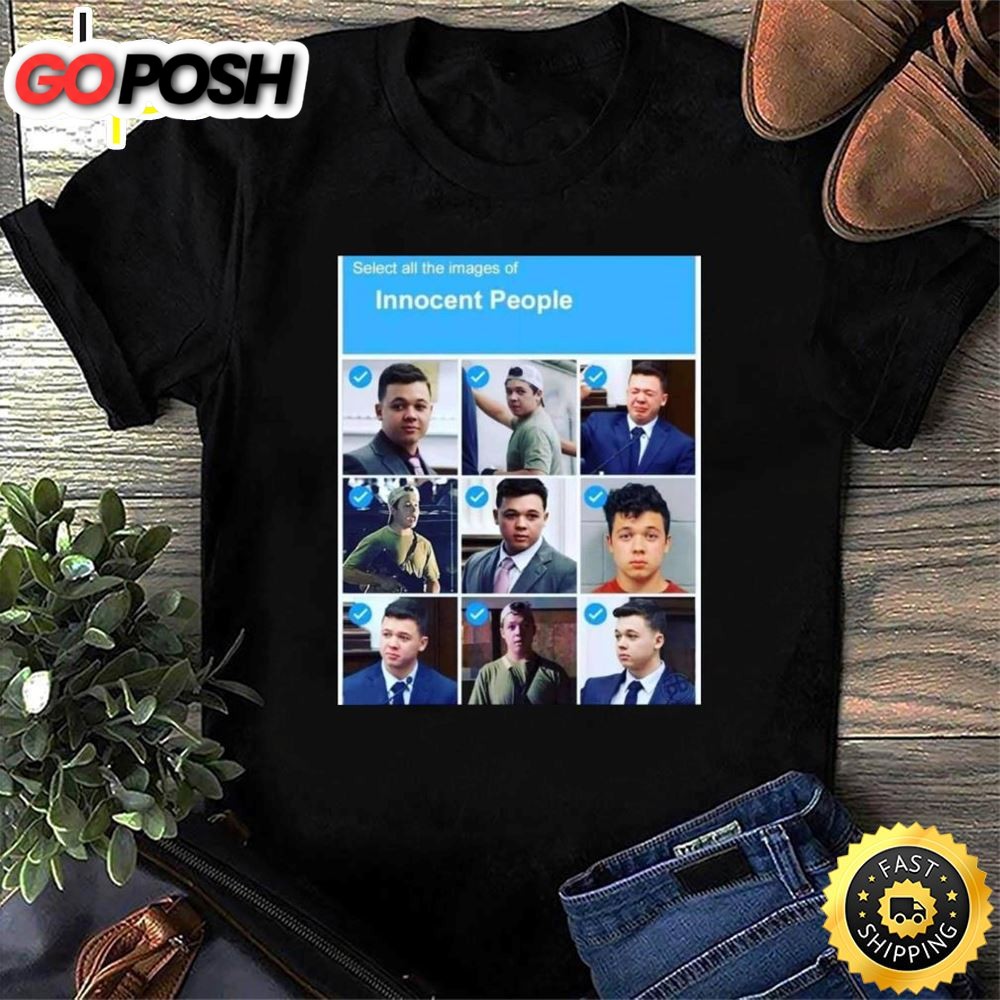 Kyle Rittenhouse Not Guilty Innocent People Shirt