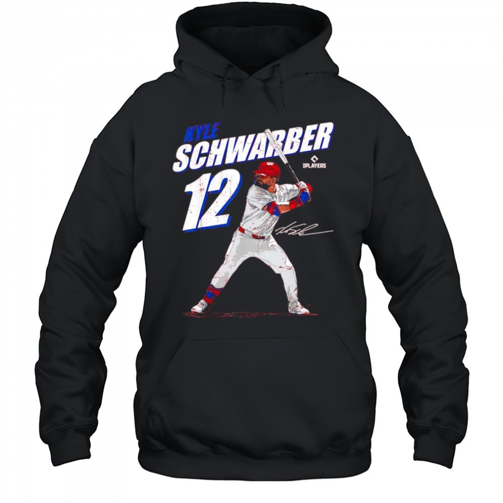 Kyle Schwarber Philadelphia Baseball Players #12 signature moment shirt