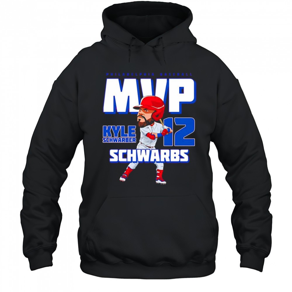 Kyle Schwarber Schwarbs MVP cartoon shirt