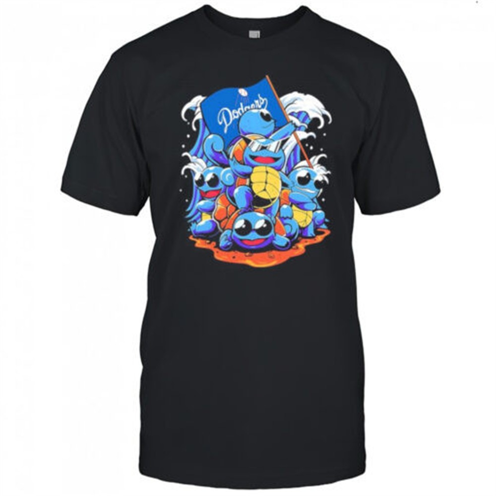 la-dodgers-x-squirtle-squad-characters-wins-shirt-jh60s3nn LA Dodgers x Squirtle Squad characters Wins shirt
