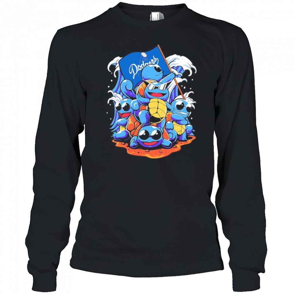 la-dodgers-x-squirtle-squad-characters-wins-shirt-jh60s3nn LA Dodgers x Squirtle Squad characters Wins shirt