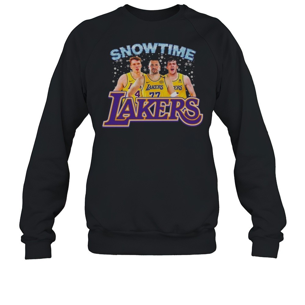 LA Lakers Snowtime Players Shirt