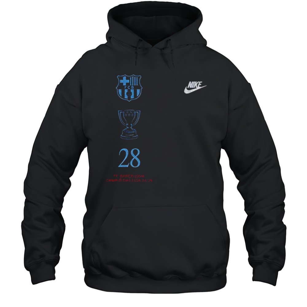 La Liga winners 2025 Barcelona FC shirt