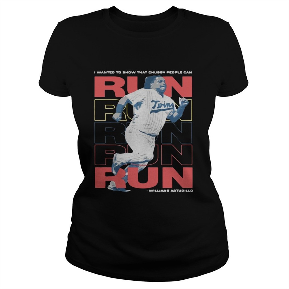La tortuga willians astudillo chubby people can run shirt
