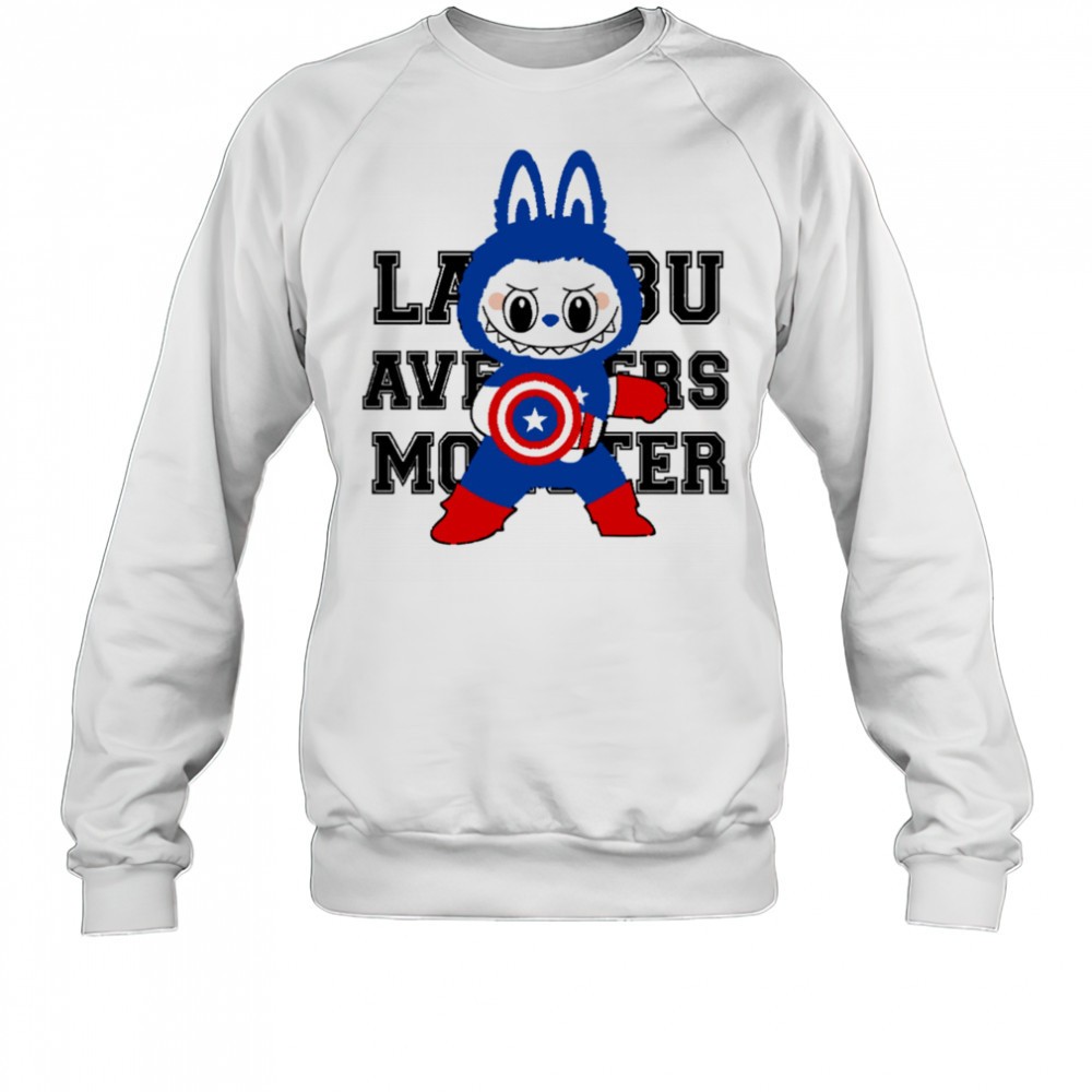 labubu-avengers-labubu-captain-america-shirt-9yu7y5lf Labubu Avengers Labubu Captain America shirt
