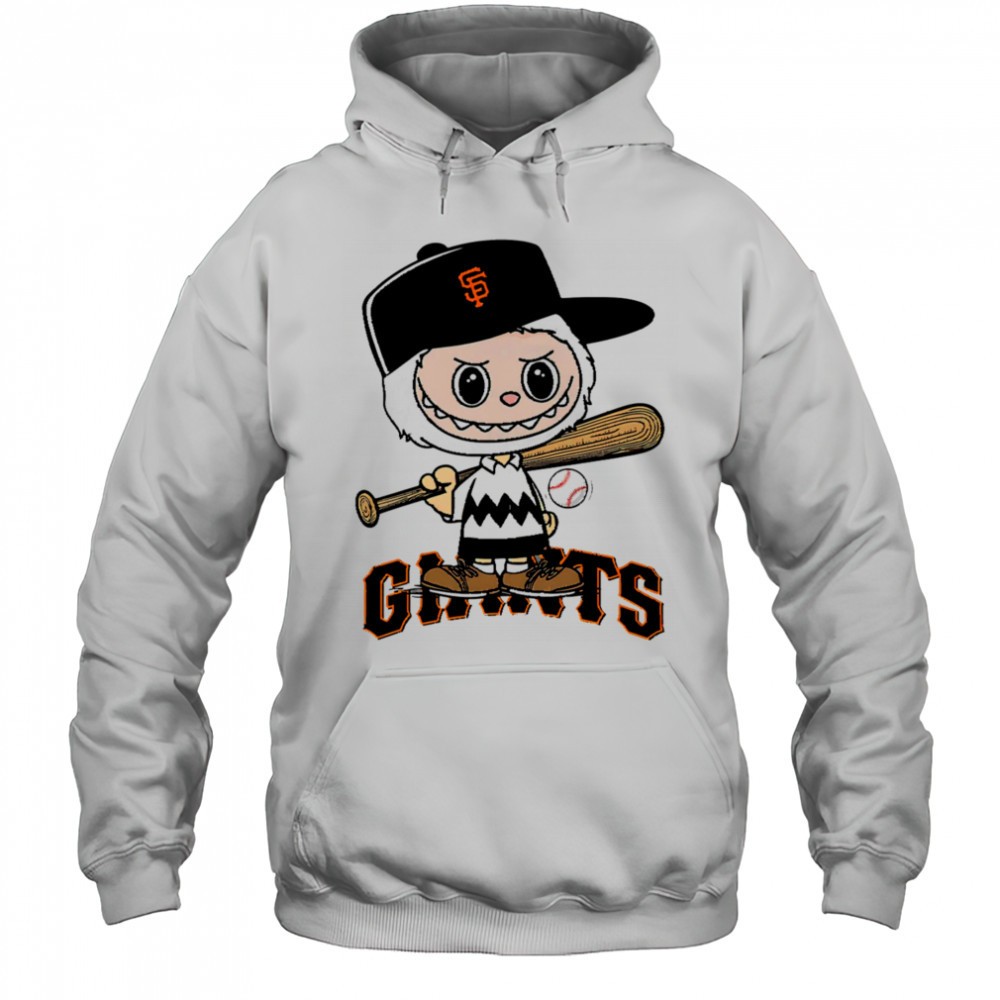 Labubu Charlie Brown San Francisco Giants shirt