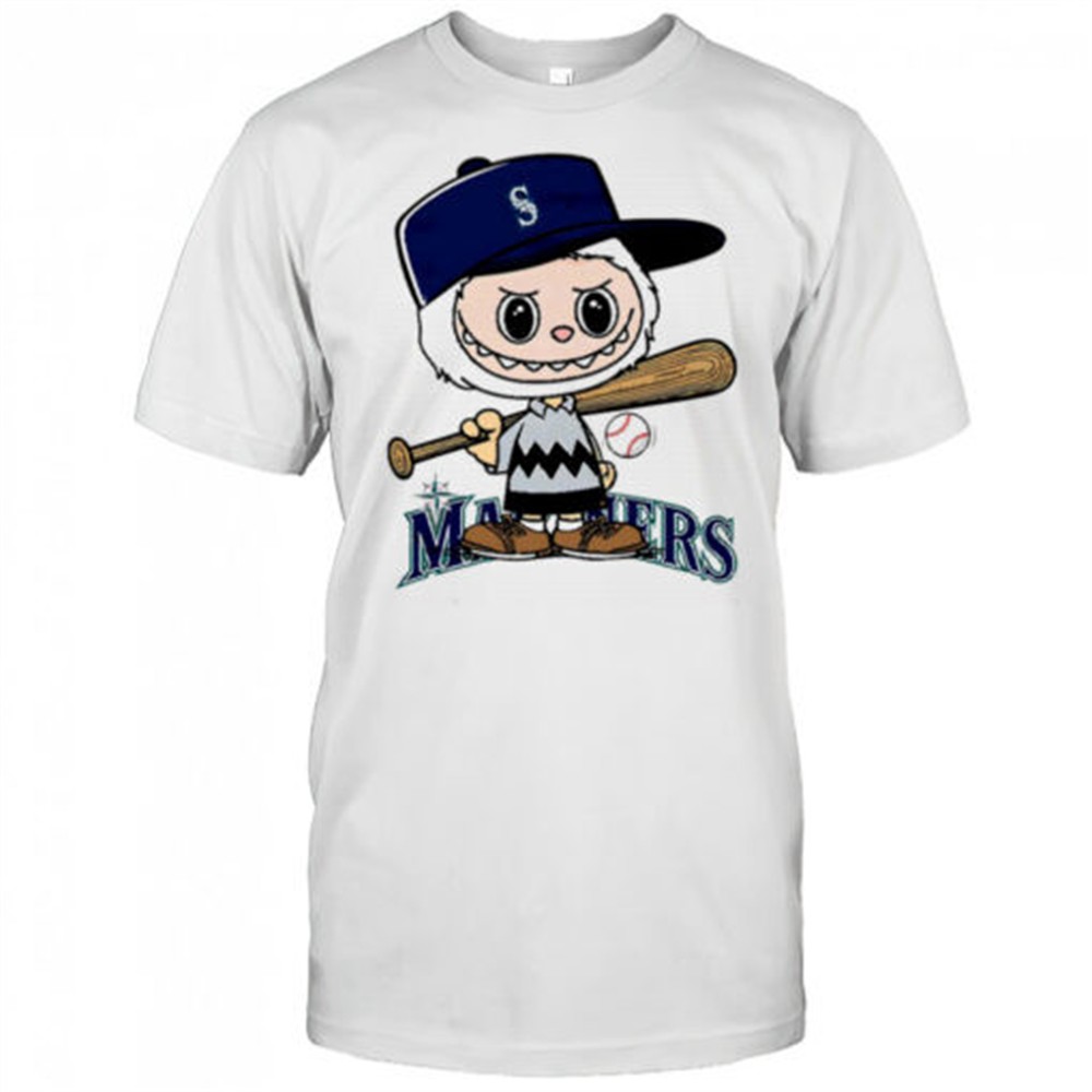 labubu-charlie-brown-seattle-mariners-shirt-wm16gr2t Labubu Charlie Brown Seattle Mariners shirt