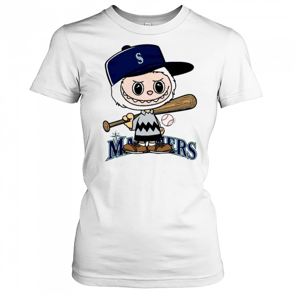 labubu-charlie-brown-seattle-mariners-shirt-wm16gr2t Labubu Charlie Brown Seattle Mariners shirt