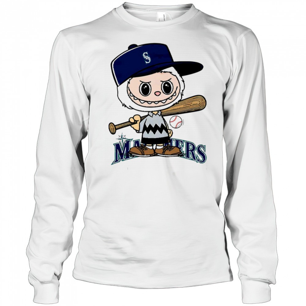 labubu-charlie-brown-seattle-mariners-shirt-wm16gr2t Labubu Charlie Brown Seattle Mariners shirt