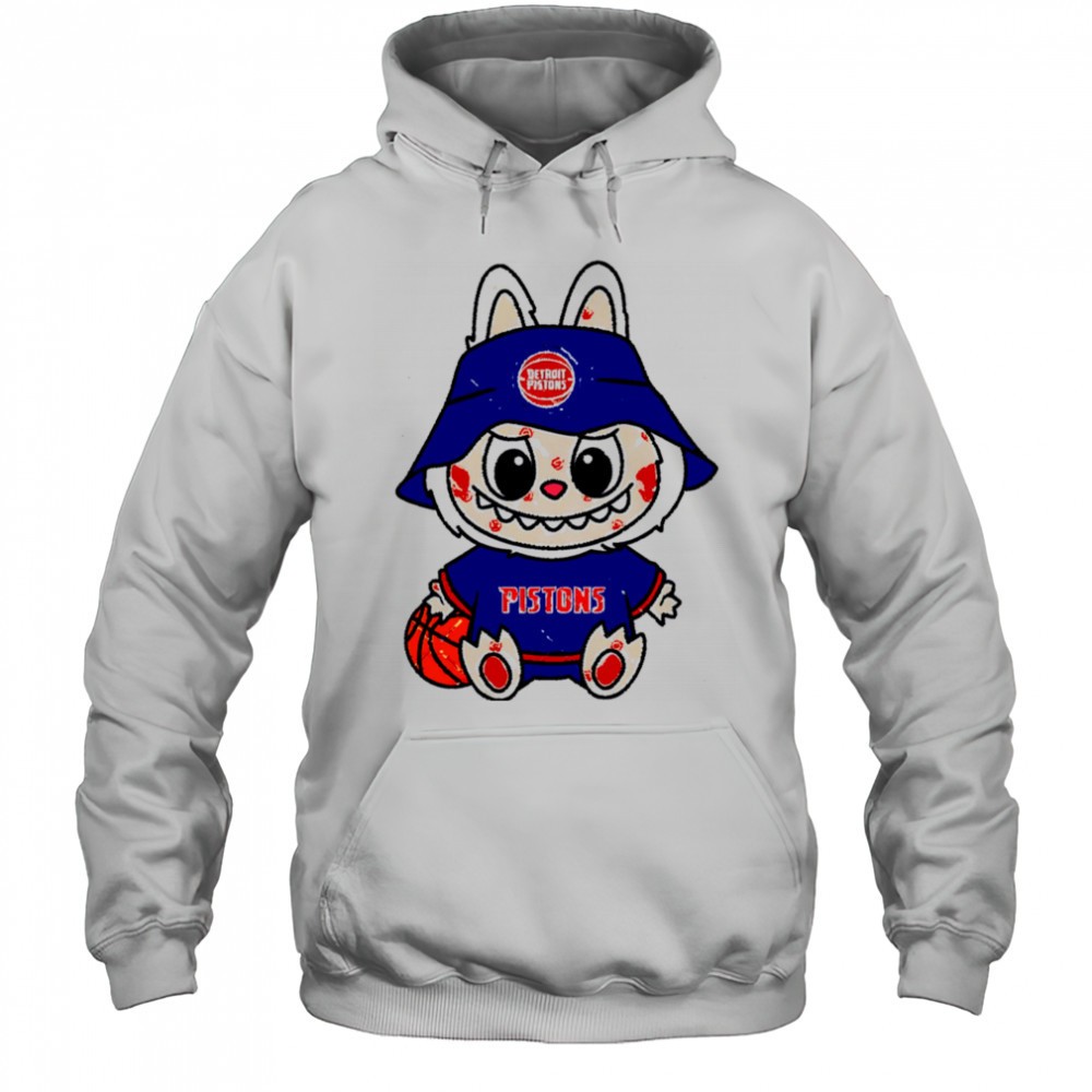 Labubu Detroit Pistons Basketball shirt