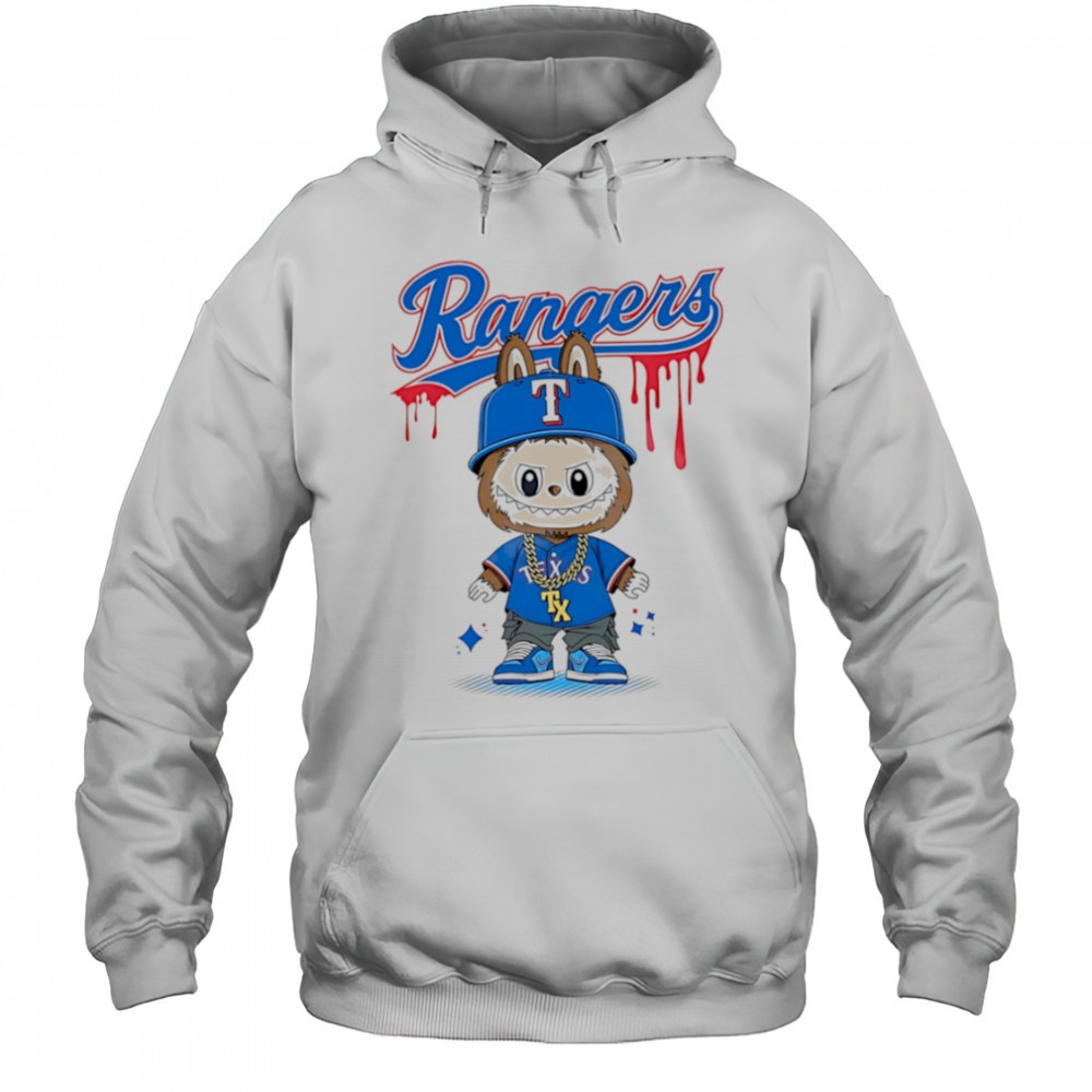 Labubu Texas Rangers Globe shirt