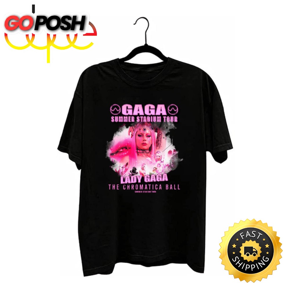 Lady Gaga 2025 The Chromatica Ball Tour T-Shirt