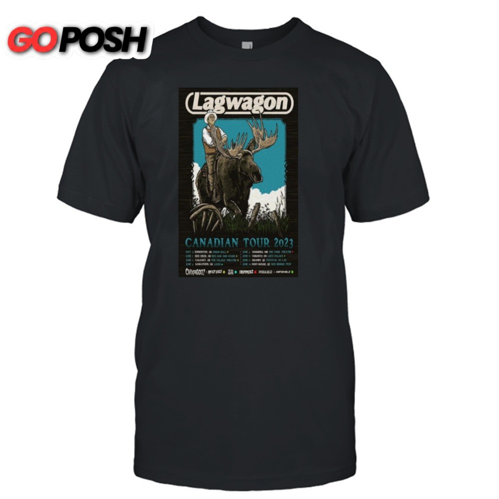 Lagwagon Canadian Tour 2025 Shirt