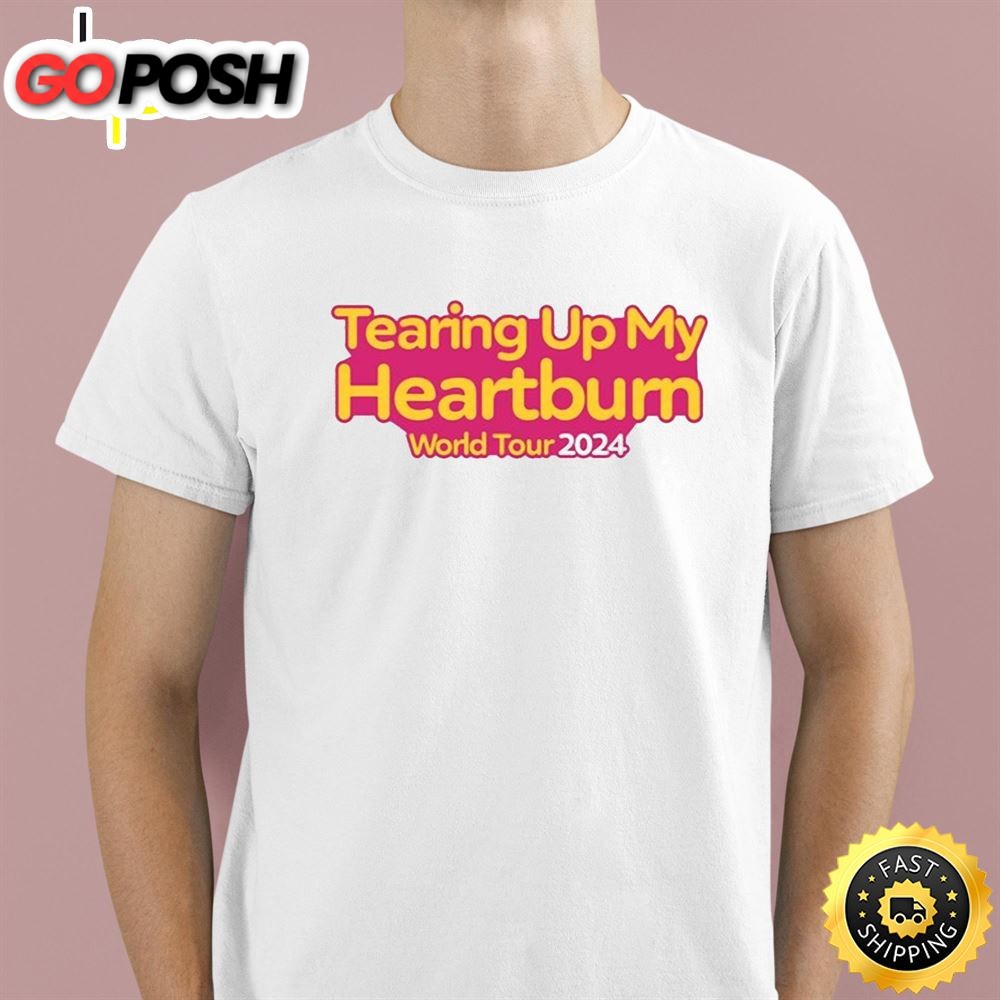 Lance Bass Tearing Up My Heartburn World Tour 2025 Shirt