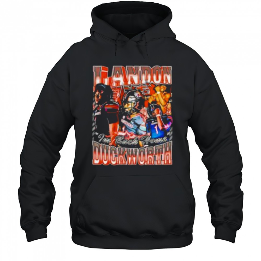 Landon Duckworth Im back home graphic shirt