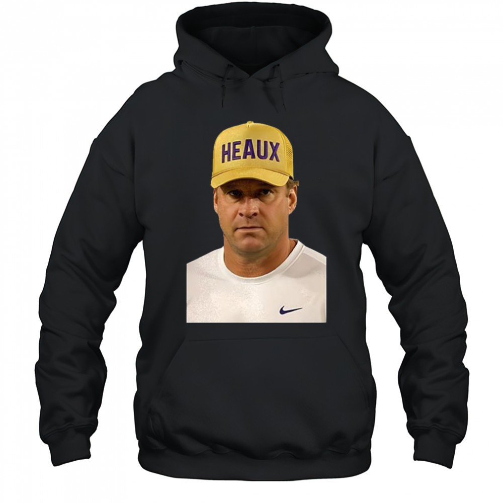 Lane Kiffin yellow hat Heaux shirt