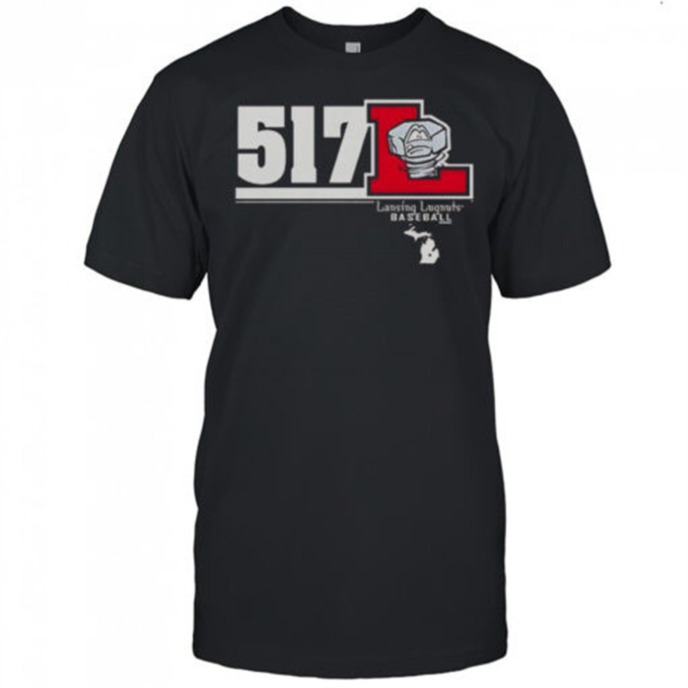 lansing-lugnuts-517-t-shirt-ucceuskp Lansing Lugnuts 517 T-Shirt