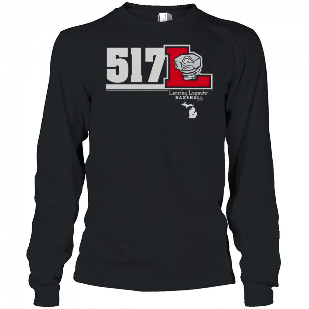 lansing-lugnuts-517-t-shirt-ucceuskp Lansing Lugnuts 517 T-Shirt
