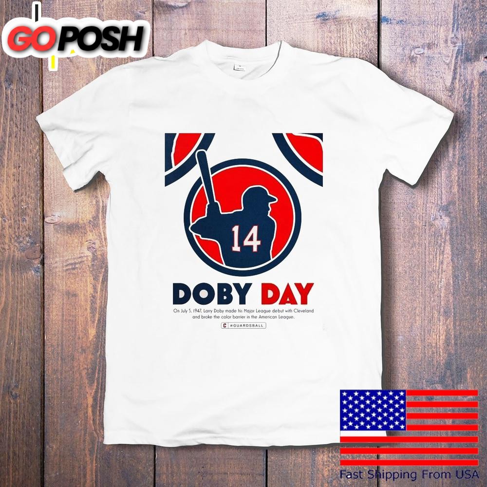 Larry Doby Breaks Color Barrier in AL on July 5, 1947 T-Shirt