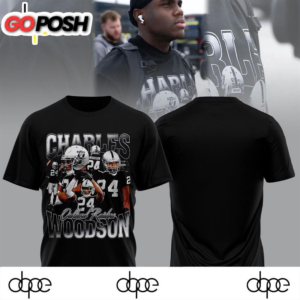 Las Vegas Raiders Charles Woodson Shirt