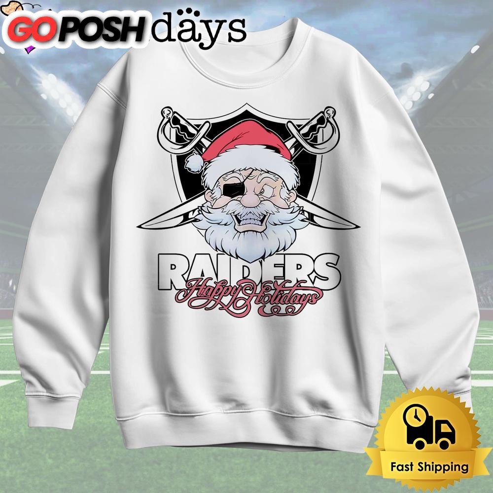 las-vegas-raiders-happy-holidays-christmas-t-shirt-c8e3yeoi Las Vegas Raiders Happy Holidays Christmas T Shirt