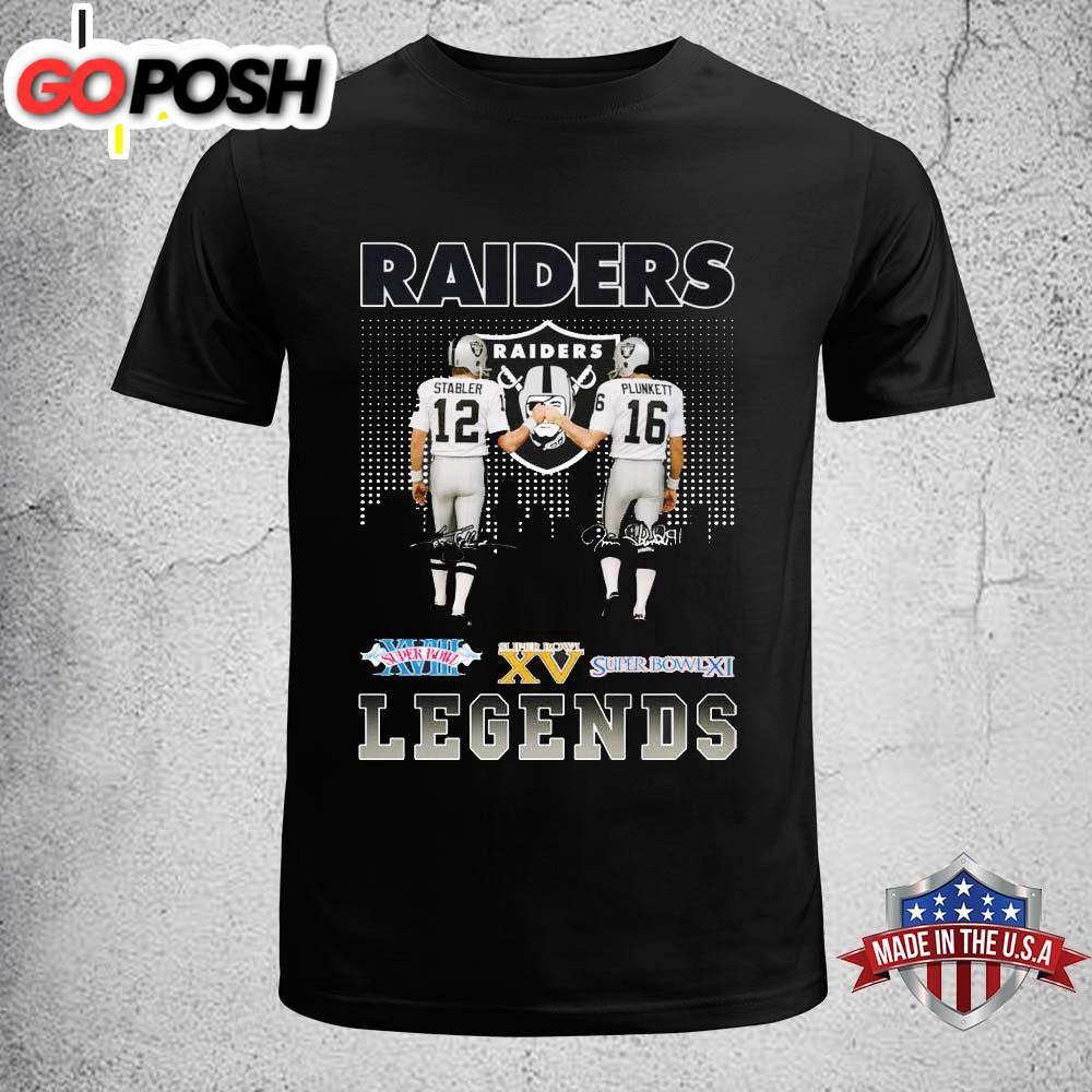 Las Vegas Raiders Stabler Plunkett Unisex T-Shirt