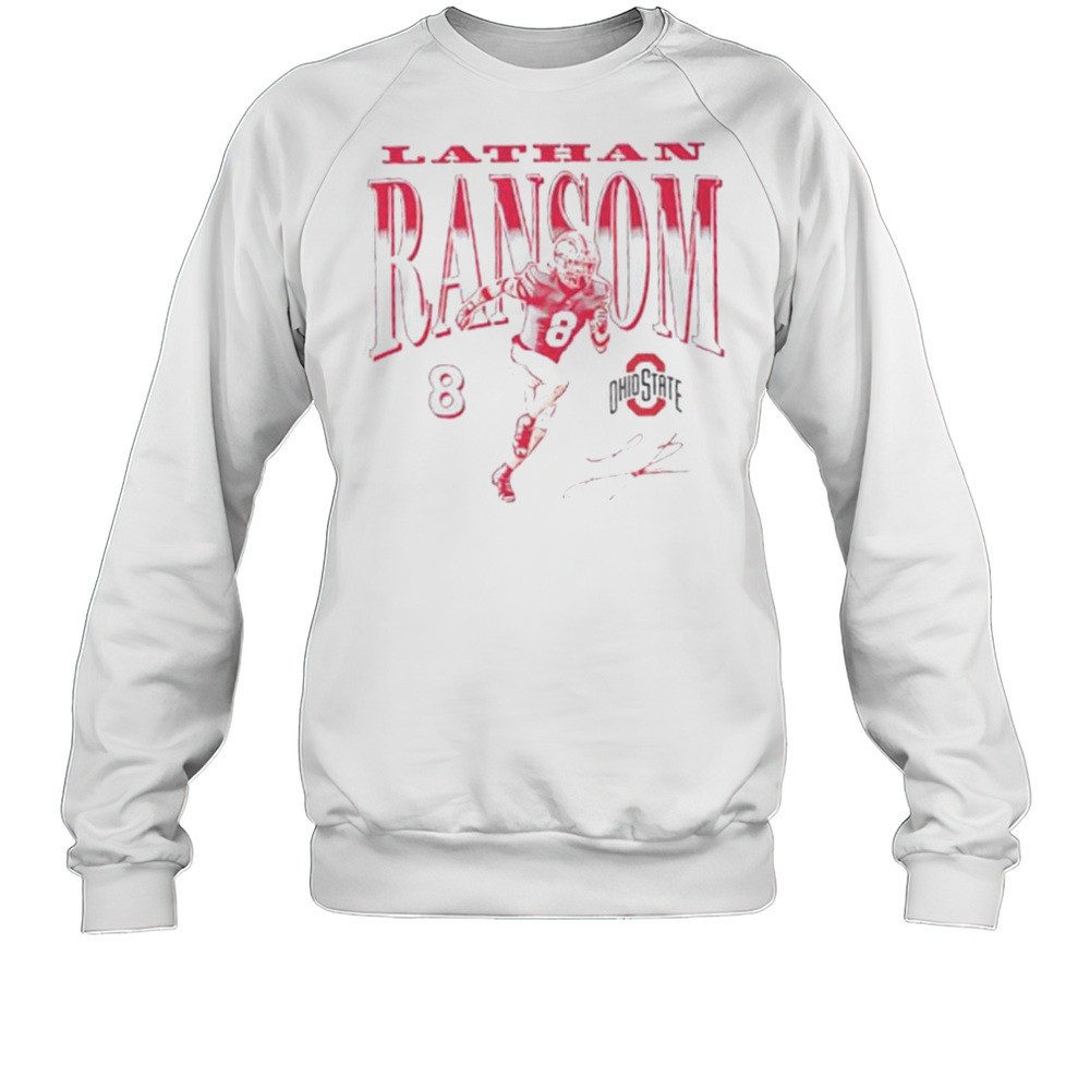Lathan Ransom Ohio State Cartoon Shirt