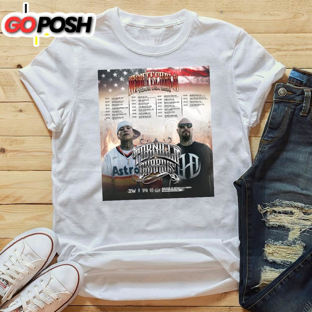 Latin Hip-Hop Artist Tornillo Announces First U.S. Tour 2025 T-shirt