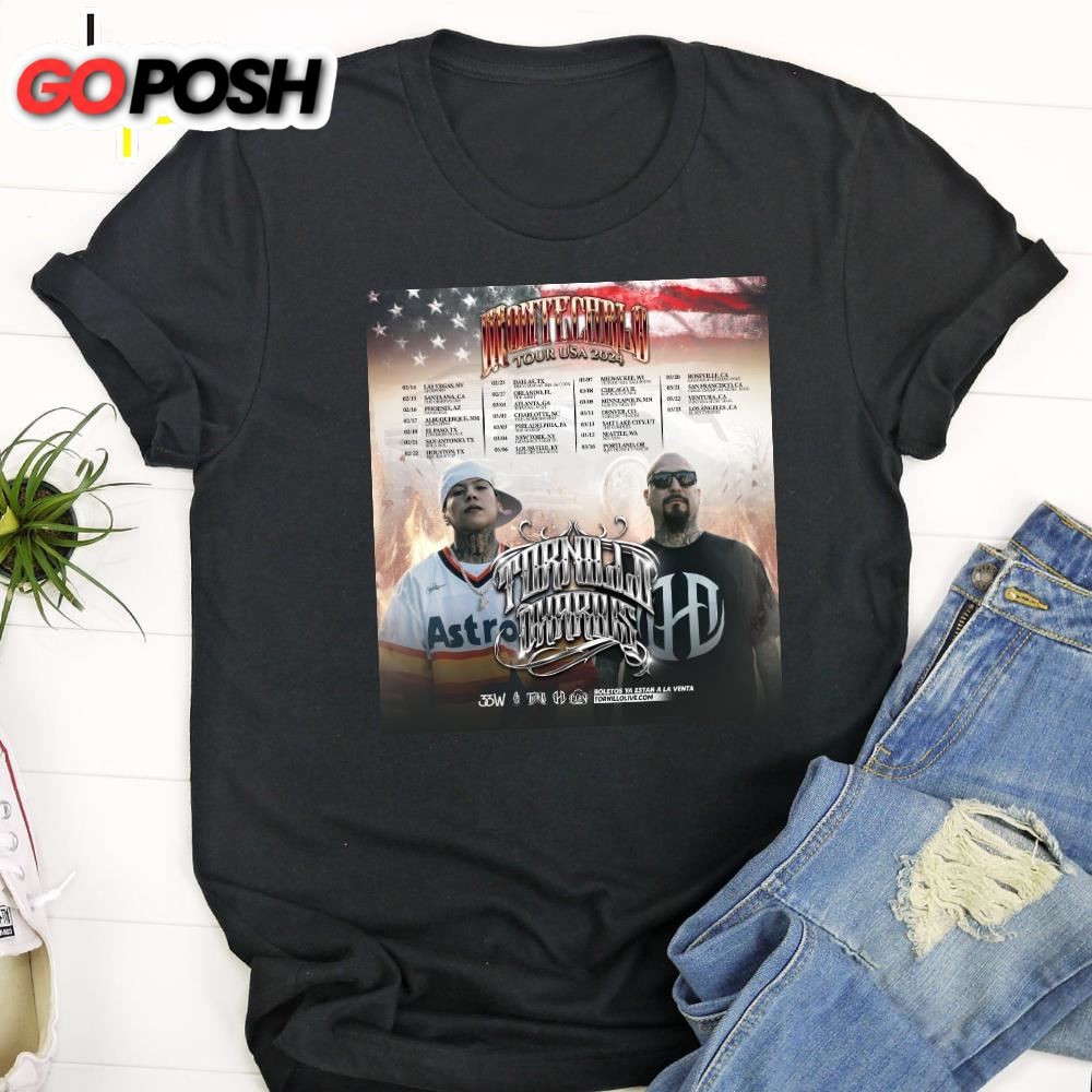 Latin Hip-Hop Artist Tornillo Announces First U.S. Tour 2025 T-shirt Unisex
