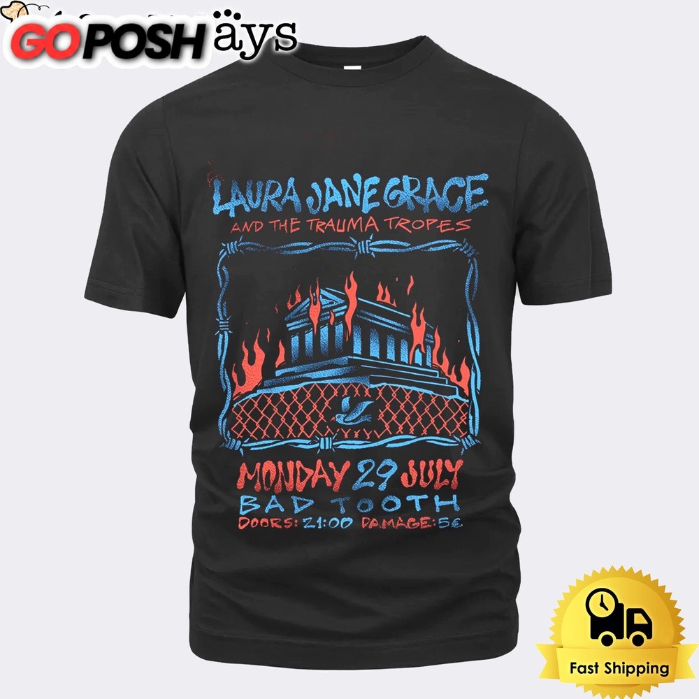 Laura Jane Grace At Bad Tooth Athens Greece On July 29 2024 Unisex T-Shirt