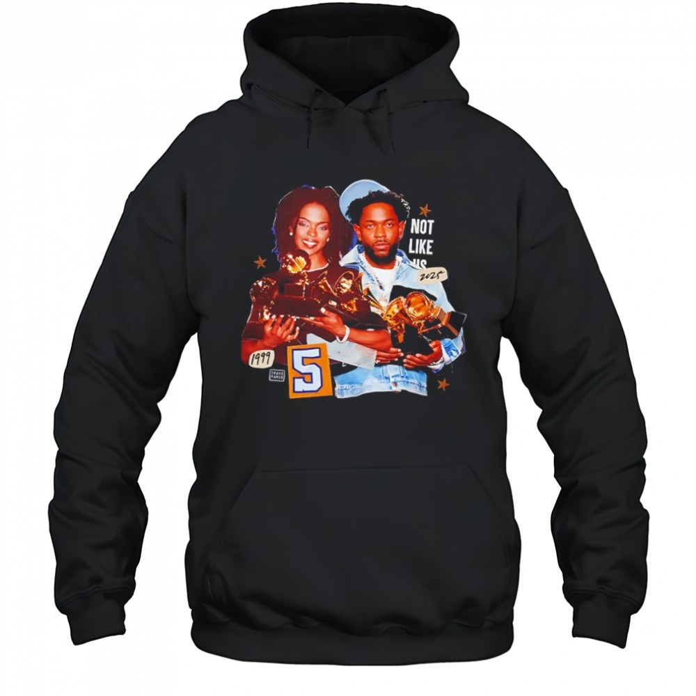Lauryn Hill x Kendrick Lamar not like us 2025 shirt