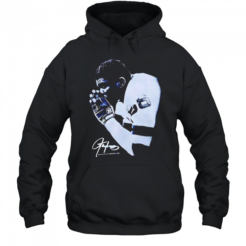 Lawrence Taylor New York Giants signature NFL retro shirt