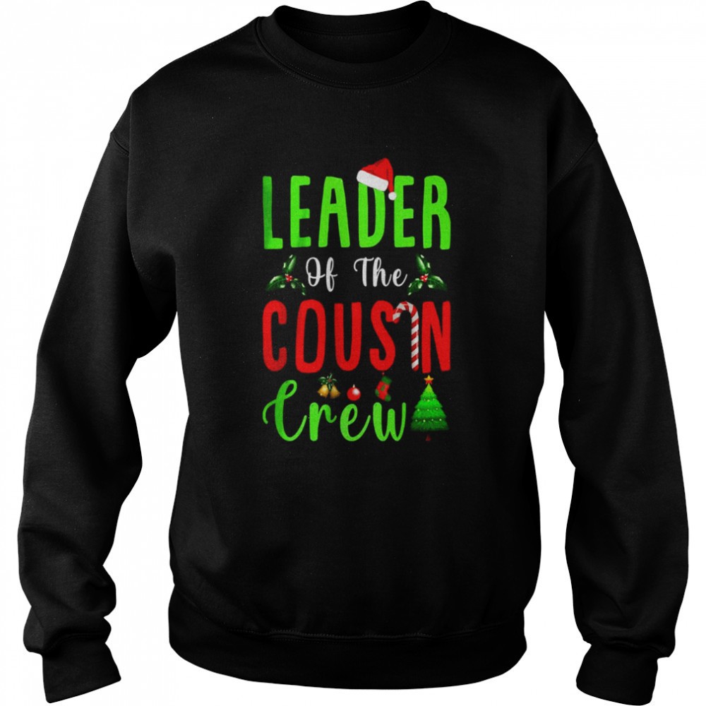 leader-of-the-cousin-crew-funny-christmas-family-shirt-vh1ffxnt Leader Of The Cousin Crew Funny Christmas Family shirt