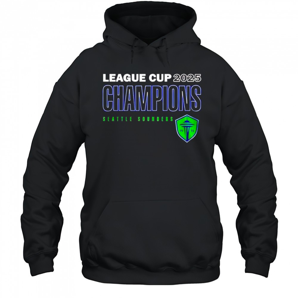 League Cup 2025 Champions Seattle Sounders shirt