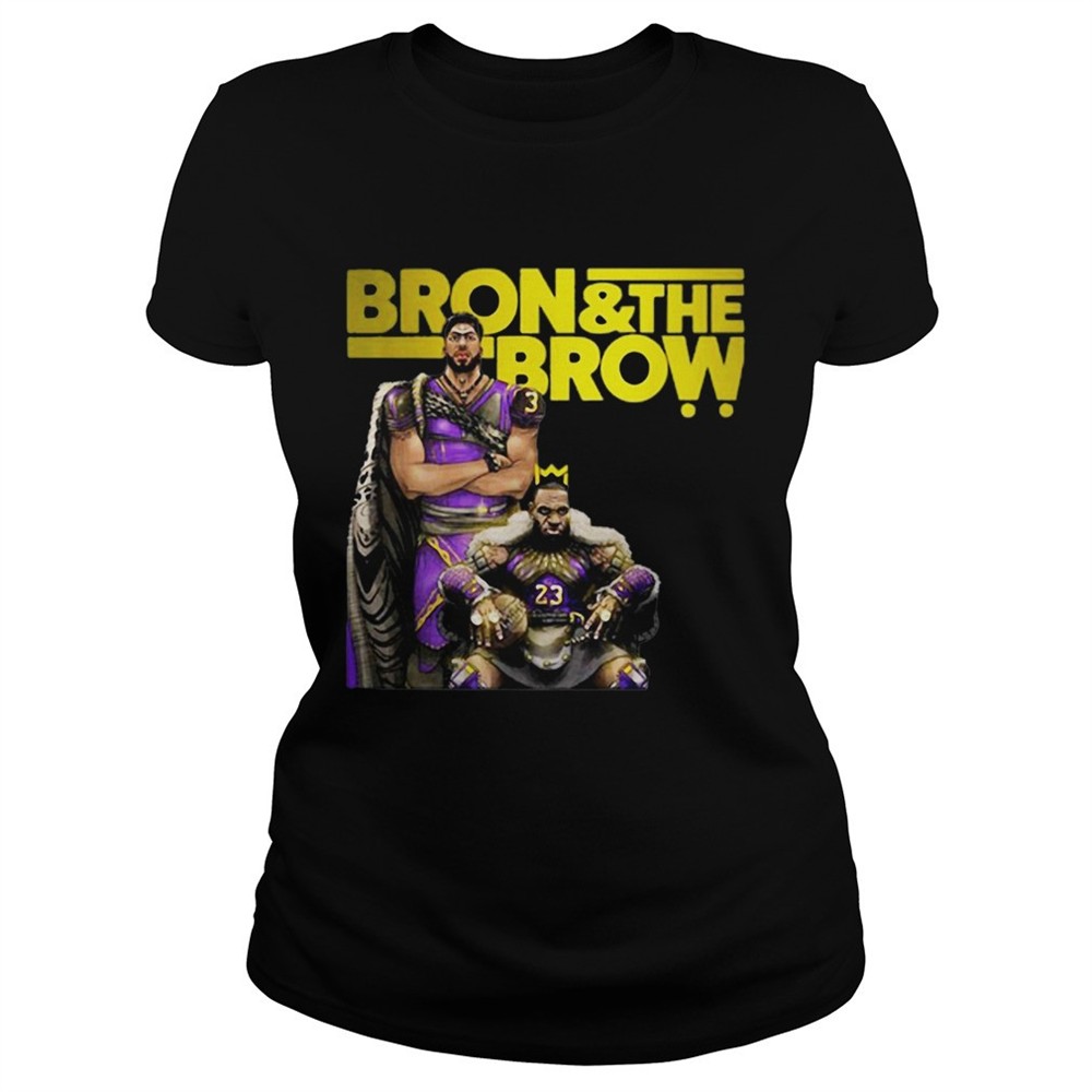 lebron-james-bron-the-brow-anthony-davis-los-angeles-lakers-shirt-lyvwjt6n LeBron James Bron & The Brow Anthony Davis Los Angeles Lakers shirt