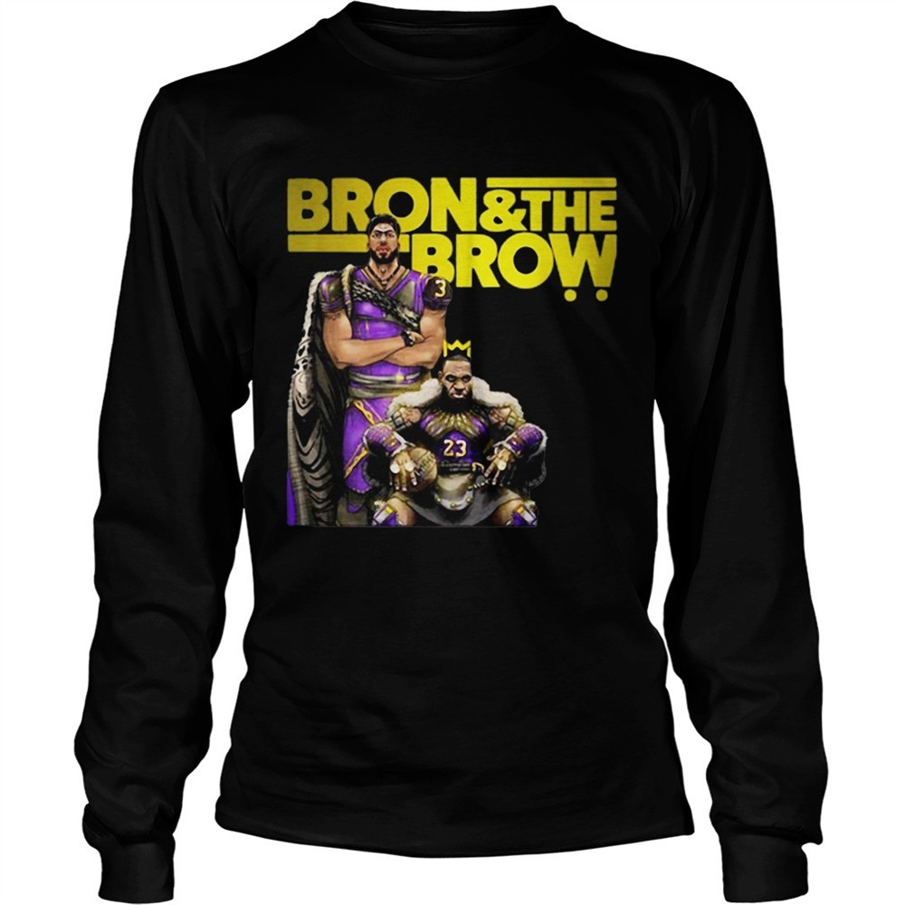 lebron-james-bron-the-brow-anthony-davis-los-angeles-lakers-shirt-lyvwjt6n LeBron James Bron & The Brow Anthony Davis Los Angeles Lakers shirt