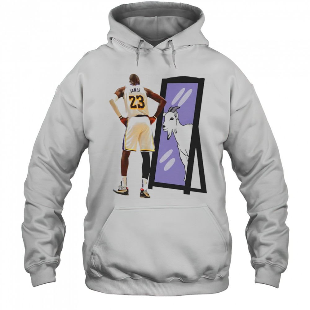 Lebron James Goat shirt