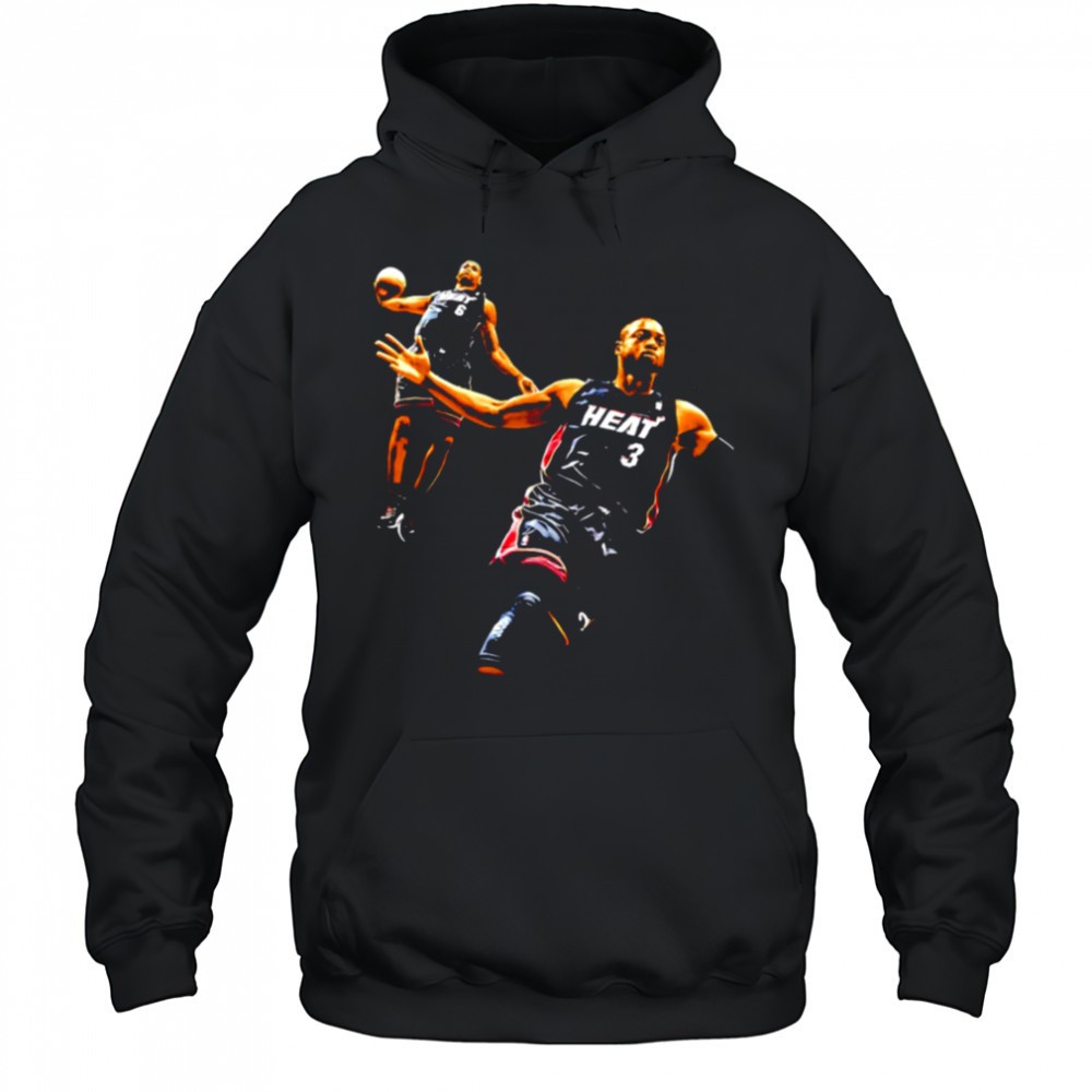 Lebron James X Dwayne Wade Graphic shirt