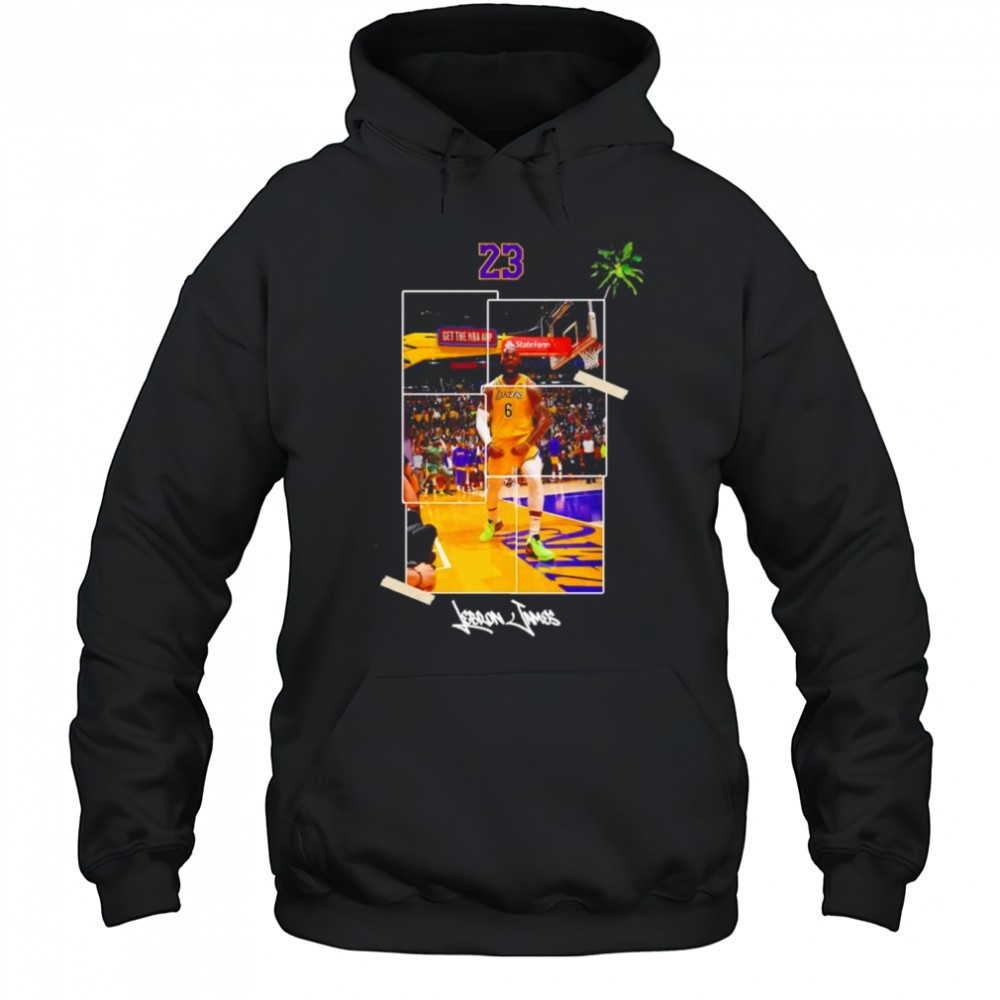 LeBron Los Angeles Lakers basketball Artwork shirt