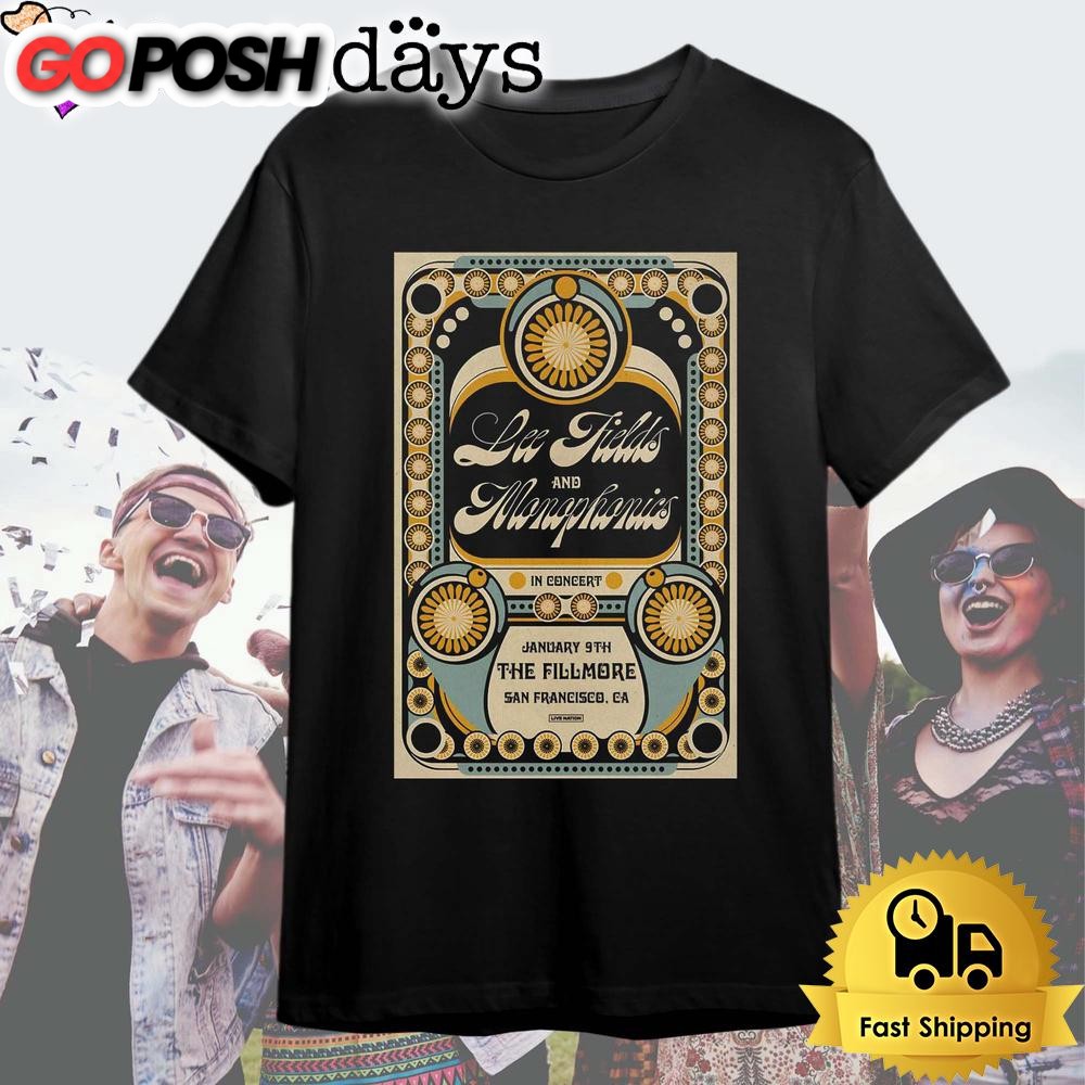 Lee Fields Tour At The Fillmore In San Francisco, CA On Jan 9 2025 T Shirt