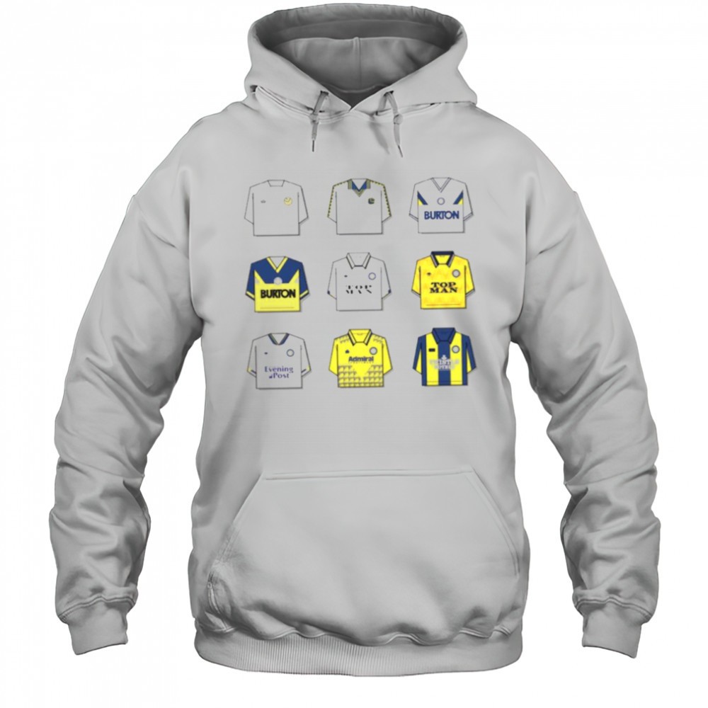 Leeds United FC tee history T shirt