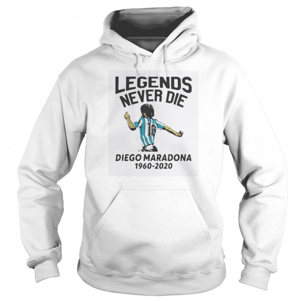Legends Never Die Diego Maradona 1960 2020 Shirt
