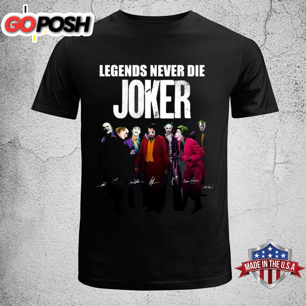 Legends Never Die Joker Unisex T-Shirt